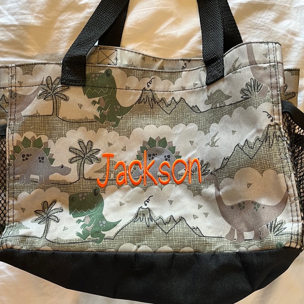 Thirty-One Kids dinosaur pattern